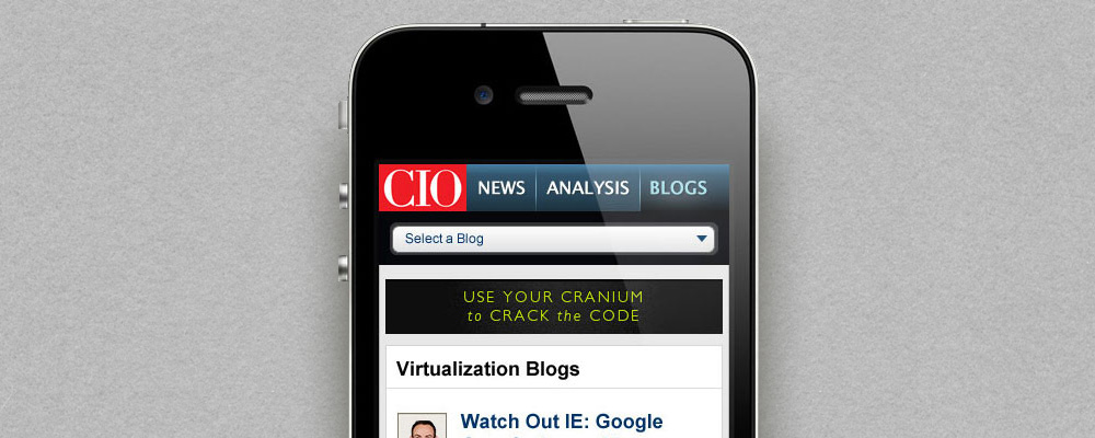 CIO Blogs Mobile