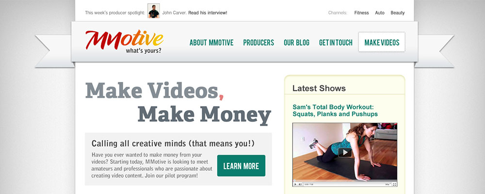 MMotive Home Page