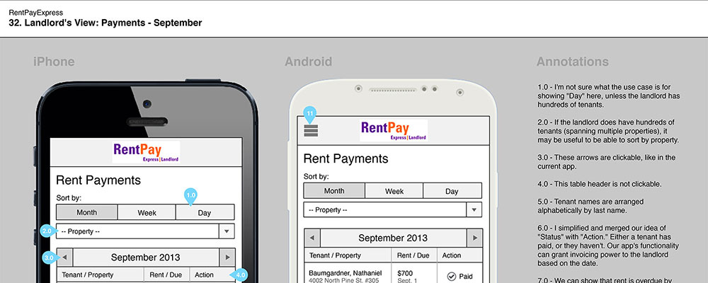 Rent Pay Express Mobile Wireframes 11