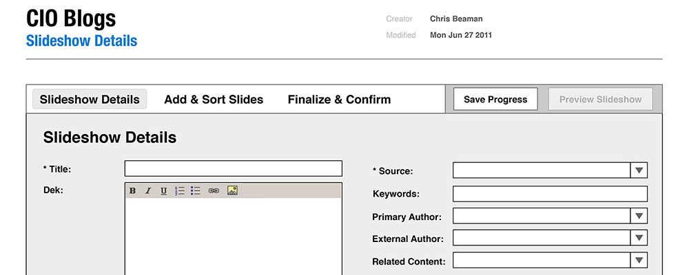 CIO Blogs Slideshow Tool 1